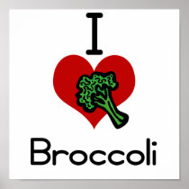 I love-heart broccoli print