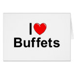 I Love (Heart) Buffets cards