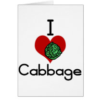 I love-heart cabbage cards by Edibility I love-heart cabbage cards