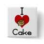 I love-heart cake pin