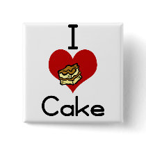 I love-heart cake buttons by Edibility I love-heart cake buttons