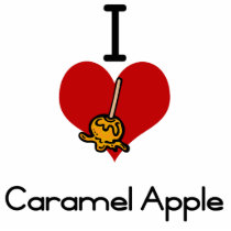 I love-heart caramel apple photo sculptures by Edibility I love-heart caramel apple photo sculptures