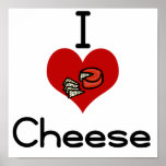 I love-heart cheese posters