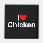 I Love (Heart) Chicken Fridge Magnets