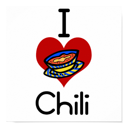 I love-heart chili poster