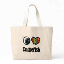 I Love (Heart) Cuttlefish bags by eyeheartanimals I Love (Heart) Cuttlefish bags