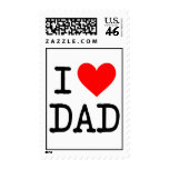 I Love (Heart) Dad Postage