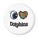 I Love (Heart) Dolphins magnets by eyeheartanimals I Love (Heart) Dolphins magnets
