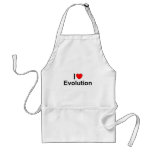 I Love (Heart) Evolution aprons