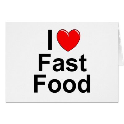 Fast Food Gift Cards on Love  Heart  Fast Food  If You Love Fast Food  Or If You Know