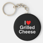 I Love (Heart) Grilled Cheese Key Chains
