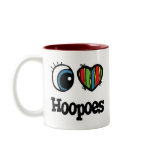 I Love (Heart) Hoopoes Mugs