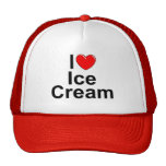 I Love (Heart) Ice Cream Trucker Hat