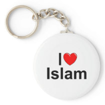 I Love (Heart) Islam Key Chain
