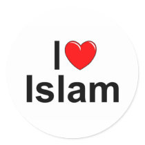 I Love (Heart) Islam Sticker