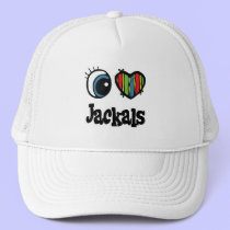 I Love (Heart) Jackals hats