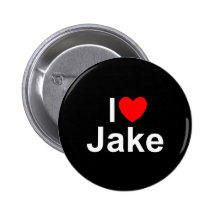 I Love (Heart) Jake Button