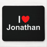 I Love (Heart) Jonathan Mousepads