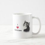 I Love (Heart) Kitties Coffee Mug