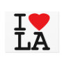 I Love Heart LA Post Card I Love Heart LA Post Card
