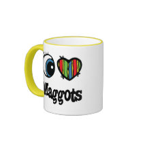 I Love (Heart) Maggots mugs by eyeheartanimals I Love (Heart) Maggots mugs