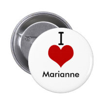 I Love (heart) Marianne Pin