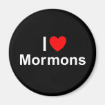 I Love (Heart) Mormons Fridge Magnet