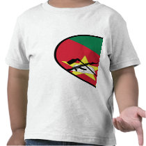 I Love (Heart) Mozambique T-Shirt by MyLoveStore I Love (Heart) Mozambique T-Shirt