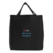I Love (Heart) My American Wirehair Pawprint Bags