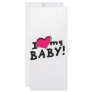 I love (heart) my baby! (boy or girl) full color rack card