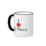 I Love (Heart) My Niece Coffee Mug