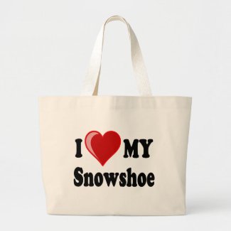 I Love (Heart) My Snowshoe Cat bag
