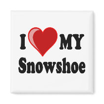 I Love (Heart) My Snowshoe Cat magnets by CatnDog I Love (Heart) My Snowshoe Cat magnets