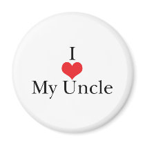 I Love (Heart) My Uncle Magnet