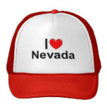I Love (Heart) Nevada Mesh Hat