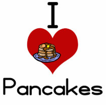 I love-heart pancakes photo sculptures by Edibility I love-heart pancakes photo sculptures