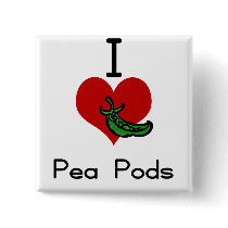 I love-heart pea pod buttons by Edibility I love-heart pea pod buttons