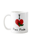 I love-heart pea pod mugs