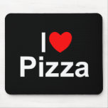 I Love (Heart) Pizza Mouse Pads