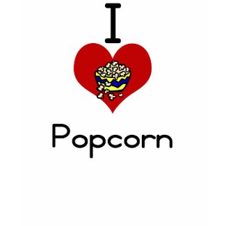 I love-heart popcorn shirt