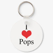 I Love (Heart) Pops keychains by MyGrandparentsRock I Love (Heart) Pops keychains