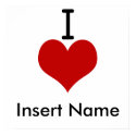 I Love (heart) posters by shopaholicchick I Love (heart) posters
