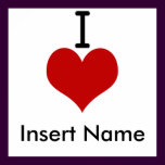 I Love (heart)