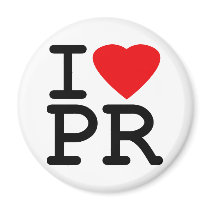 I Love Heart Puerto Rico Magnets