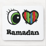 I Love (Heart) ramadan Mouse Mat