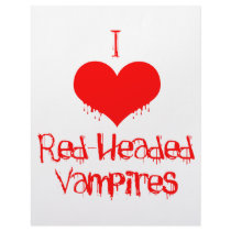 I Love (heart) Red-Headed Vampires letterhead by Fangtastic I Love (heart) Red-Headed Vampires letterhead