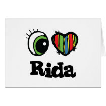 I Love (Heart) Rida cards