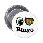 I Love (Heart) Ringo Button