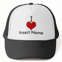 I Love (heart) Rochell Trucker Hat