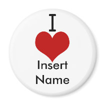 I Love (heart) Rochell Magnets